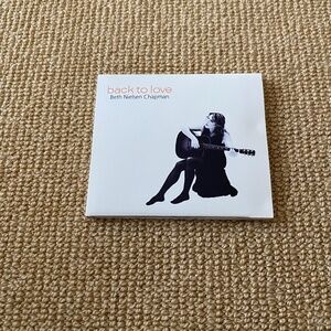 Beth Nielsen Chapman Back To Love CD